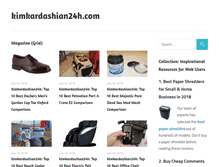 Tablet Screenshot of kimkardashian24h.com